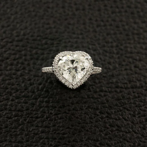 Heart Shaped Diamond Ring