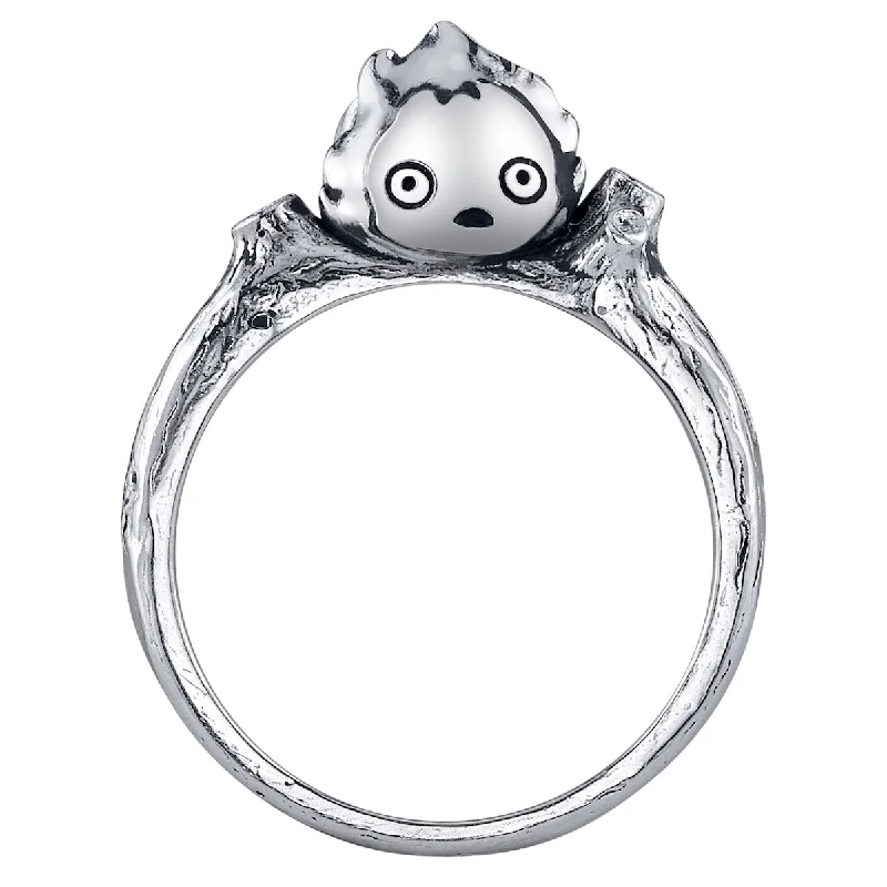 Studio Ghibli X RockLove HOWLS MOVING CASTLE Calcifer Ring