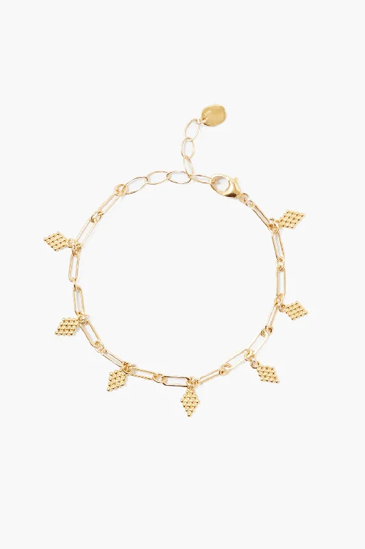 Bijou Charm Bracelet Yellow Gold