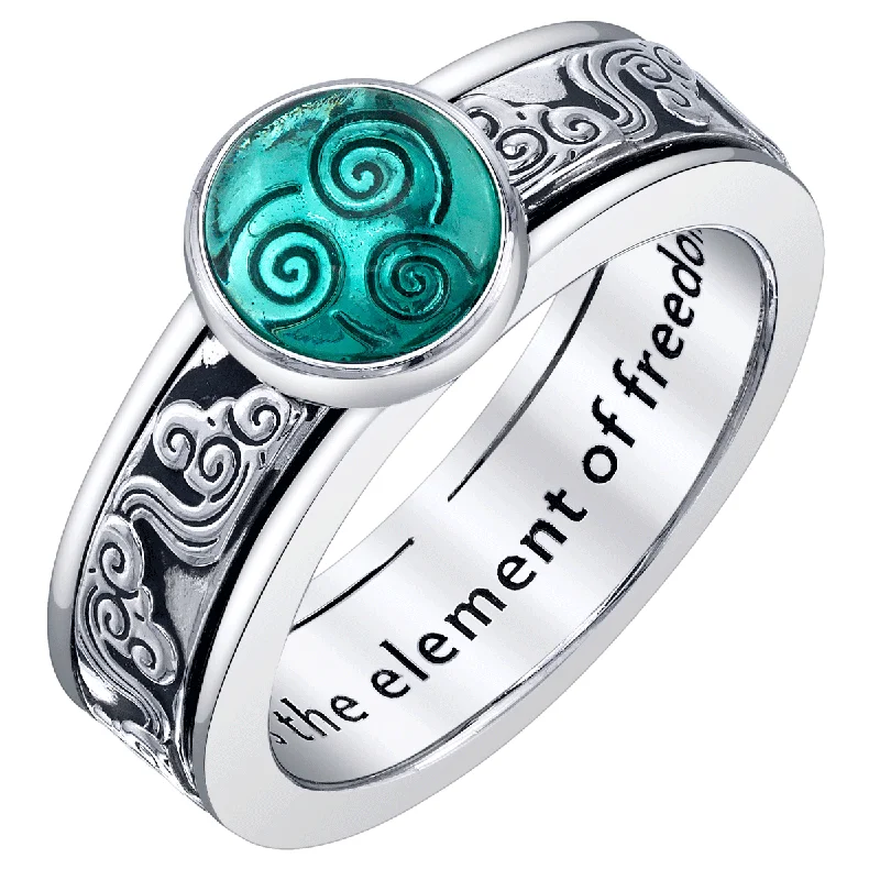 Avatar The Last Airbender X RockLove Airbender Spinner Ring