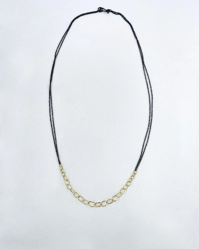 Sarah McGuire Handmade Links Double Chain Necklace