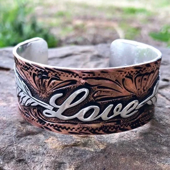 P. Love Copper Bracelet