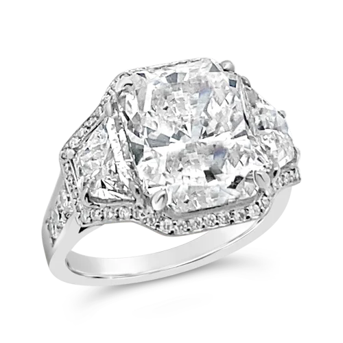 Radiant Diamond Ring