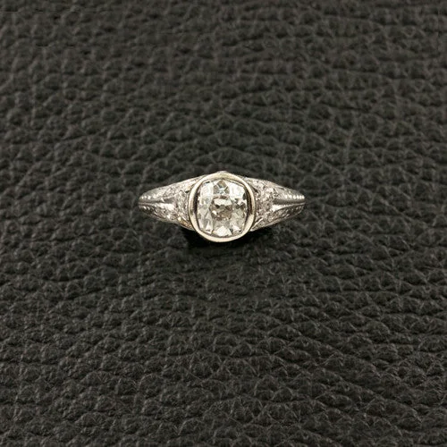 Diamond Estate Engagement Ring