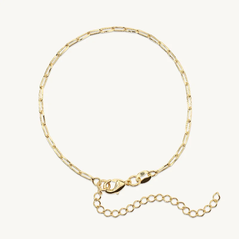 Ornella Paperclip Bracelet