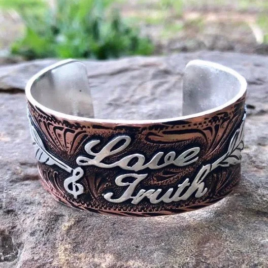 P. Love & Truth Copper Bracelet