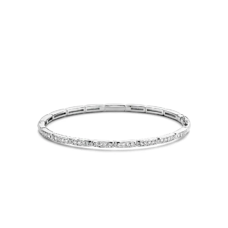 Ti Sento Milano Pave CZ Bangle