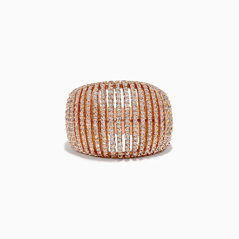 14K Rose Gold Diamond Ring