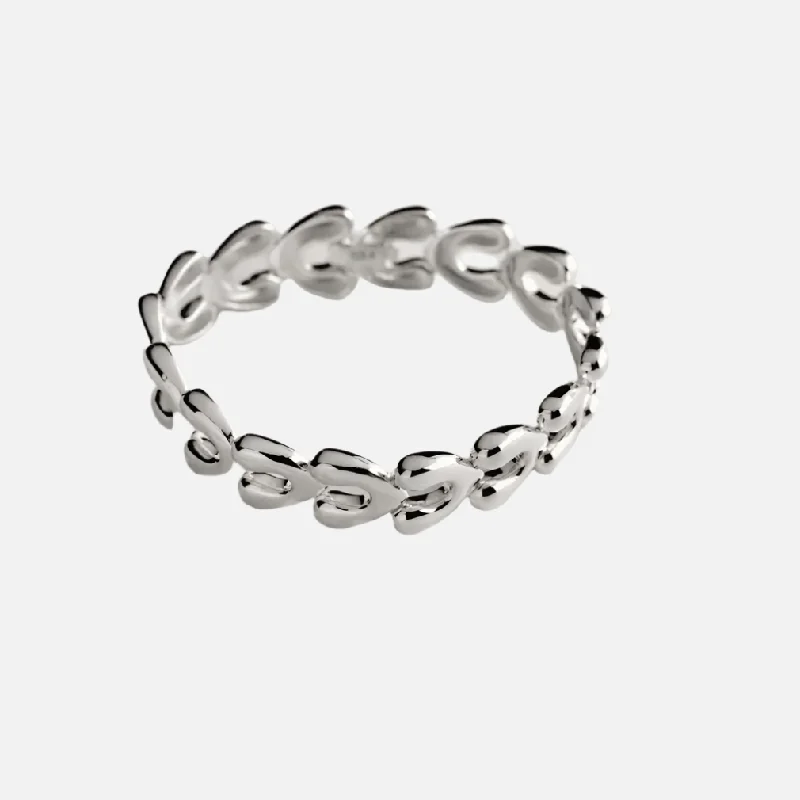 Heart Link Bracelet, Small