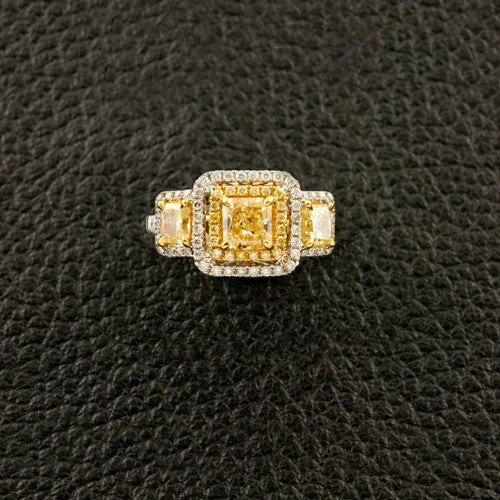 Yellow Diamond Ring