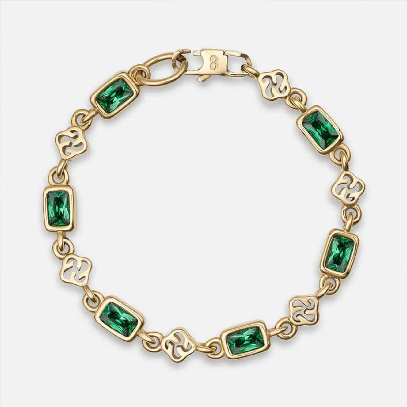 Gemstone Bracelet - Emerald